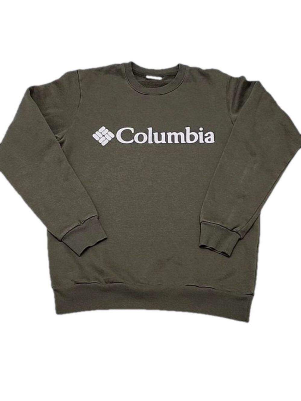 COLUMBIA ARMY GREEN SIZE SMALL SWEATSHIRT